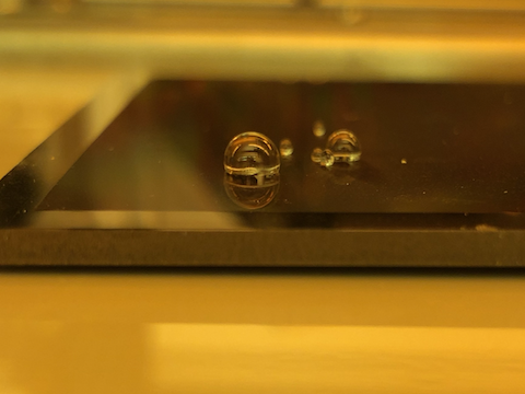 Antisticking layer (ASL) on Nickel-mold for PDMS casting